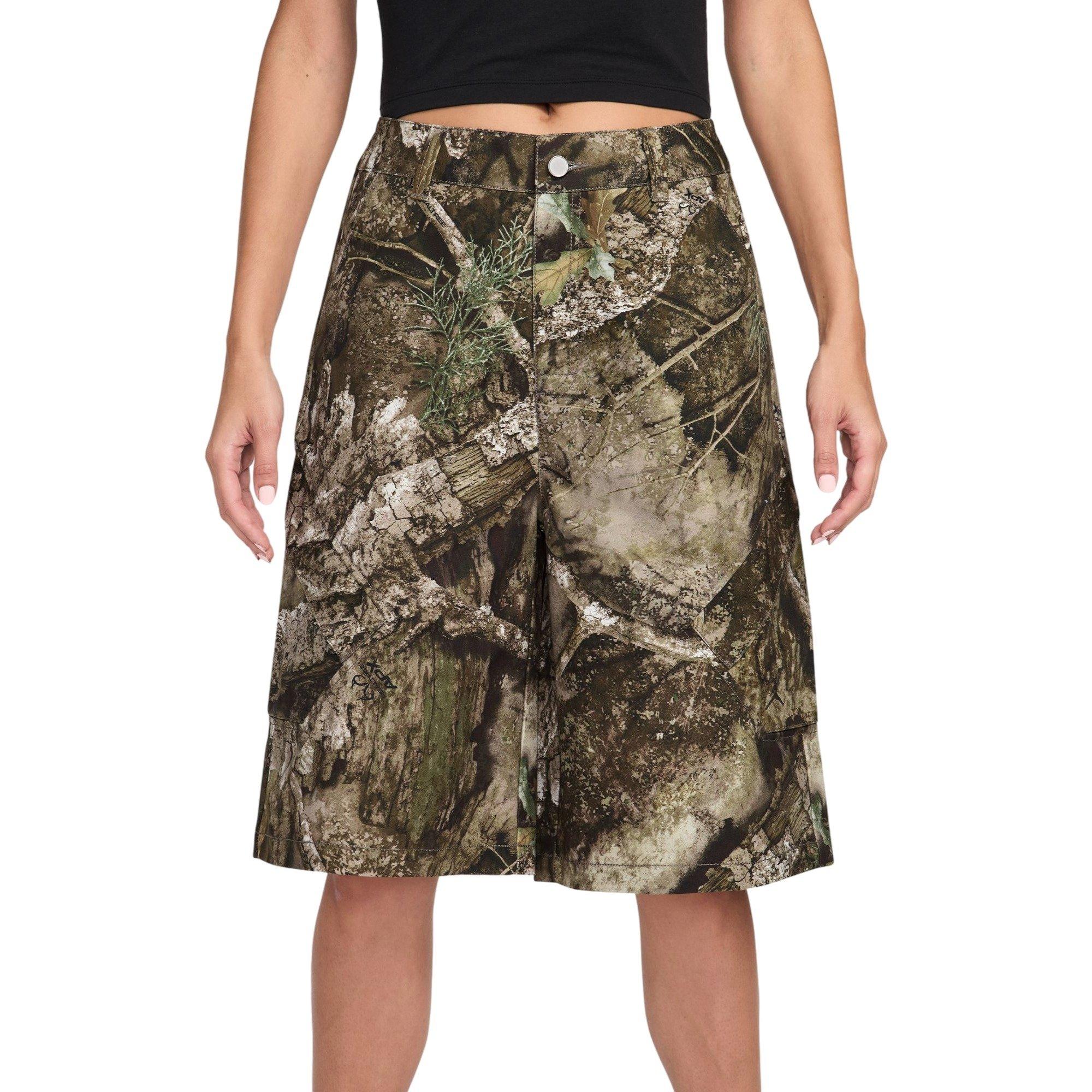Jordan Women's Flight x Realtree Big Chicago Shorts - CAMOUFLAGE